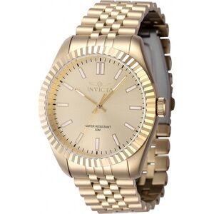 $179 msrp new in box Invicta Gold-Tone Stainless Steel Watch